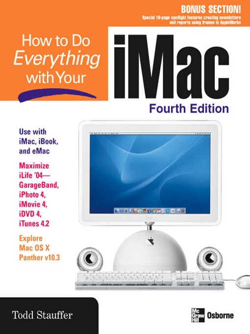Title details for How to Do Everything with Your iMac by Todd Stauffer - Wait list